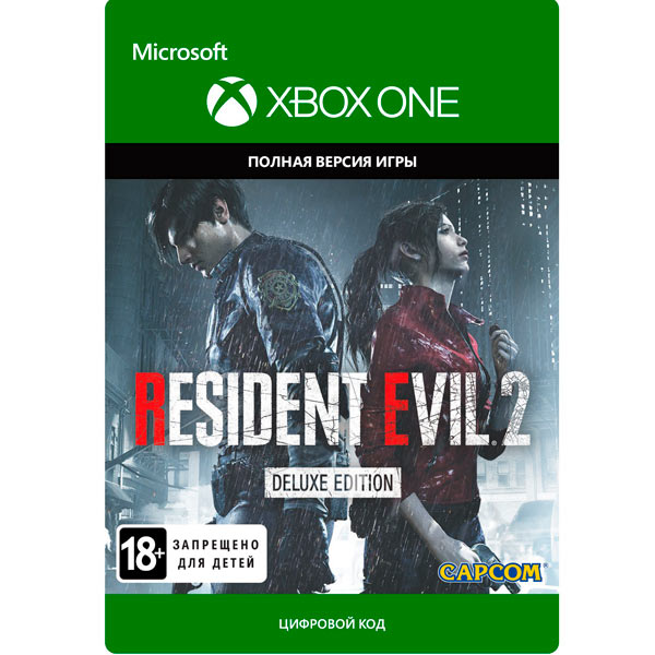 фото Цифровая версия игры xbox capcom resident evil 2: deluxe edition