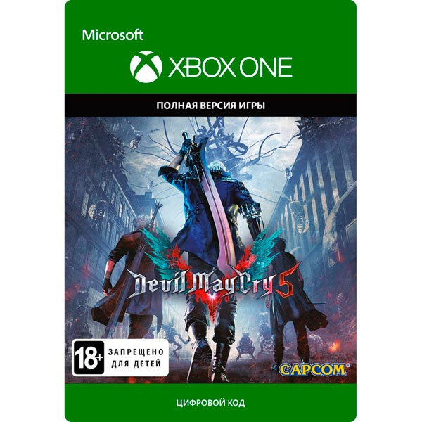 фото Цифровая версия игры xbox capcom devil may cry 5