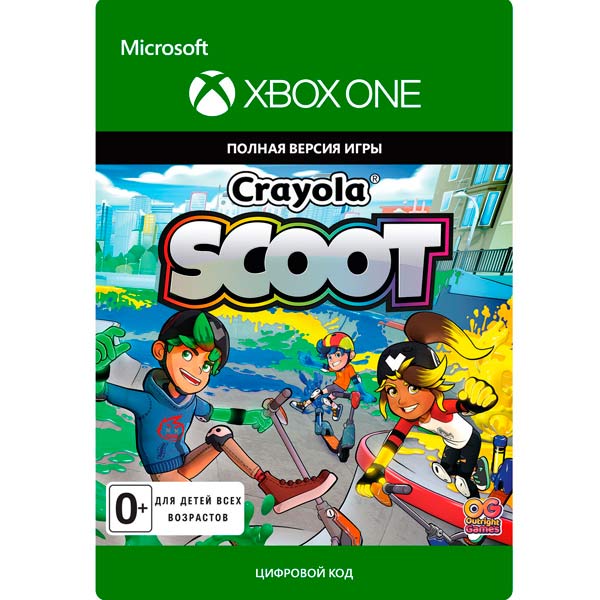 Outright Games Crayola Scoot