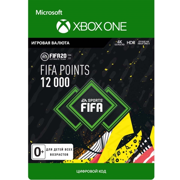 EA FIFA 20 Ultimate Team 12000 POINTS FIFA 20 Ultimate Team 12000 POINTS