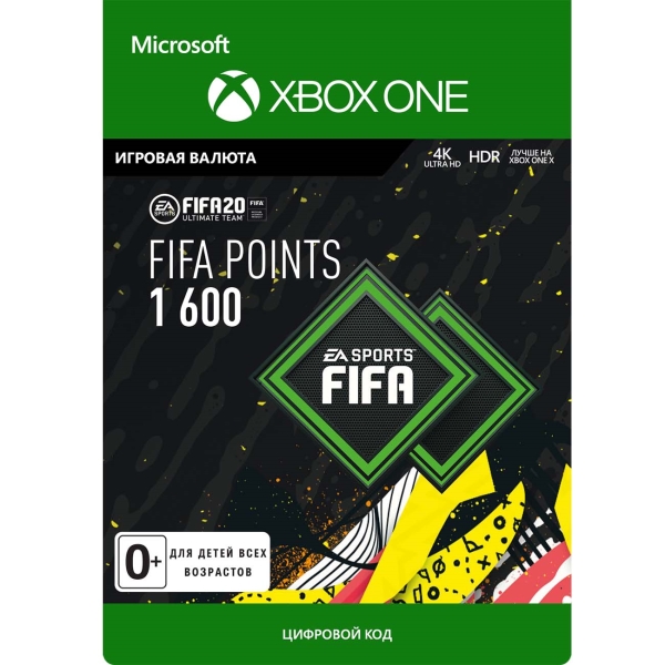 EA FIFA 20 Ultimate Team 1600 POINTS FIFA 20 Ultimate Team 1600 POINTS