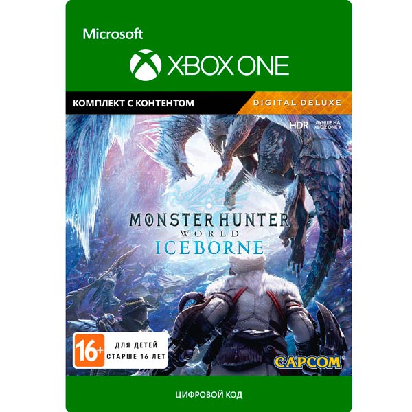 фото Цифровая версия игры xbox capcom monster hunter world:iceborne digital deluxe edit