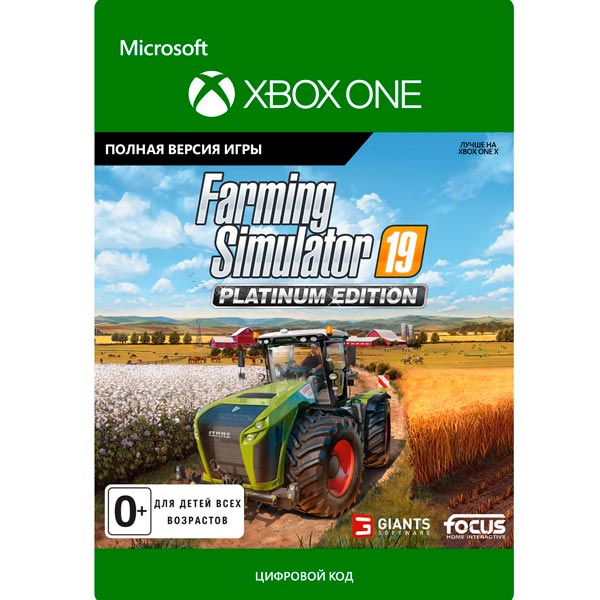 фото Цифровая версия игры xbox focus home farming simulator 19: platinum edition