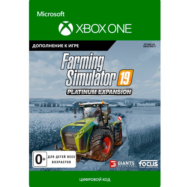 фото Цифровая версия игры xbox focus home farming simulator 19: platinum expansion