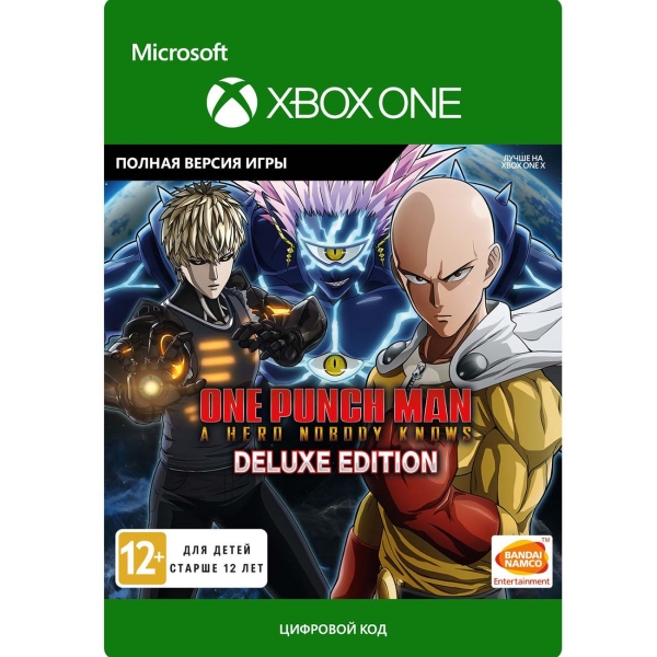 фото Цифровая версия игры xbox bandai namco one punch man: a hero nobody knows deluxe edition