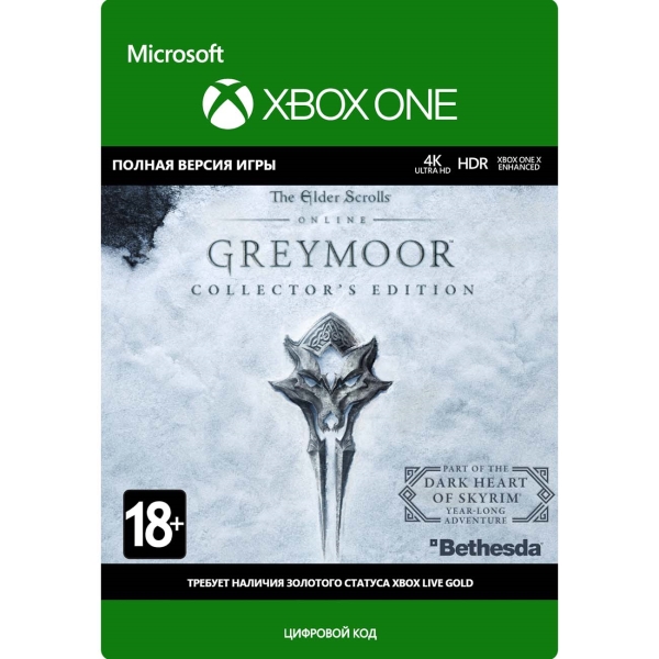 фото Цифровая версия игры xbox bethesda eso: greymoor collectors edition