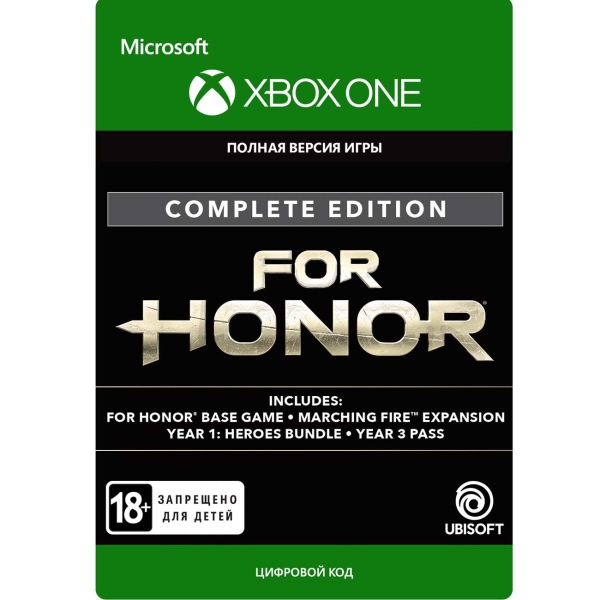 фото Цифровая версия игры xbox xbox for honor: complete edition