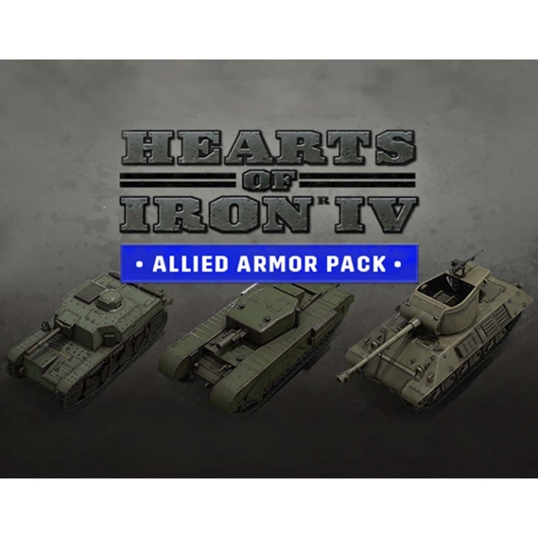 Paradox Interactive Hearts of Iron IV Allied Armor Pack