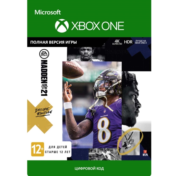 фото Цифровая версия игры xbox electronic arts madden nfl 21: deluxe edition