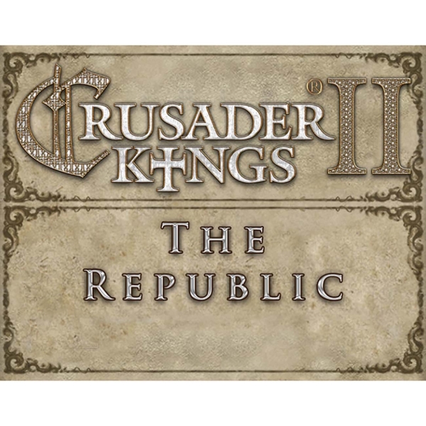 фото Дополнения для игр pc paradox interactive crusader kings ii : the republic