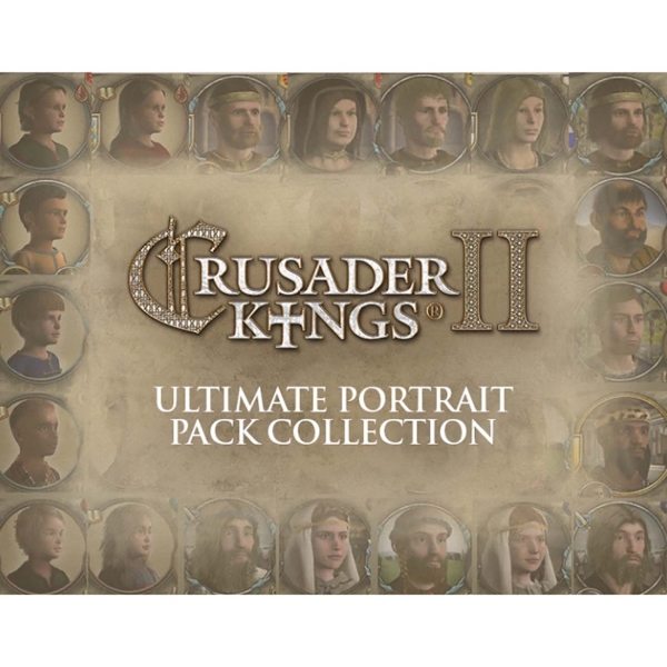 фото Дополнения для игр pc paradox interactive crusader kings ii:ultimate portraitpackcollection