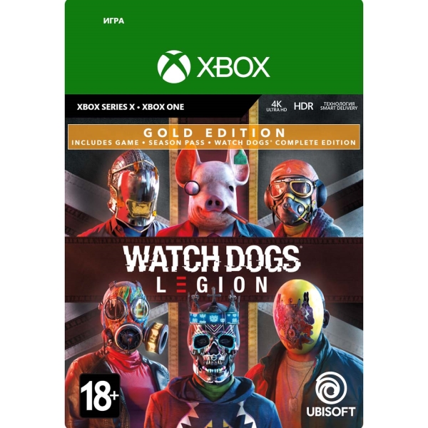 фото Цифровая версия игры xbox series x and xbox one ubisoft watch dogs legion gold edition