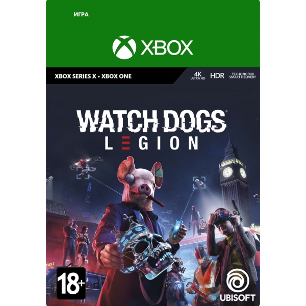 фото Цифровая версия игры xbox series x and xbox one ubisoft watch dogs legion standard edition