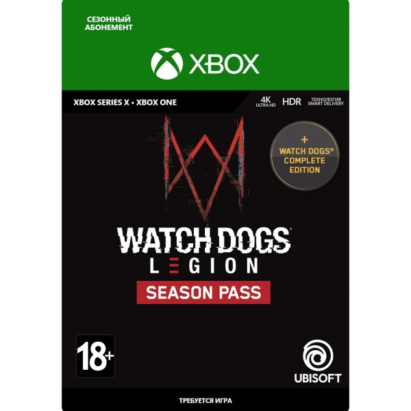 фото Дополнение для игр xbox series x and xbox one ubisoft watch dogs legion season pass