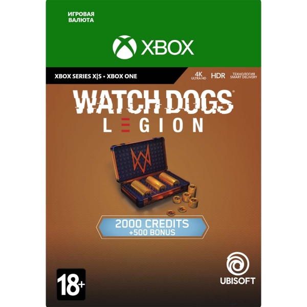 фото Игровая валюта xbox ubisoft watch dogs: legion credits pack (2,500 credits)