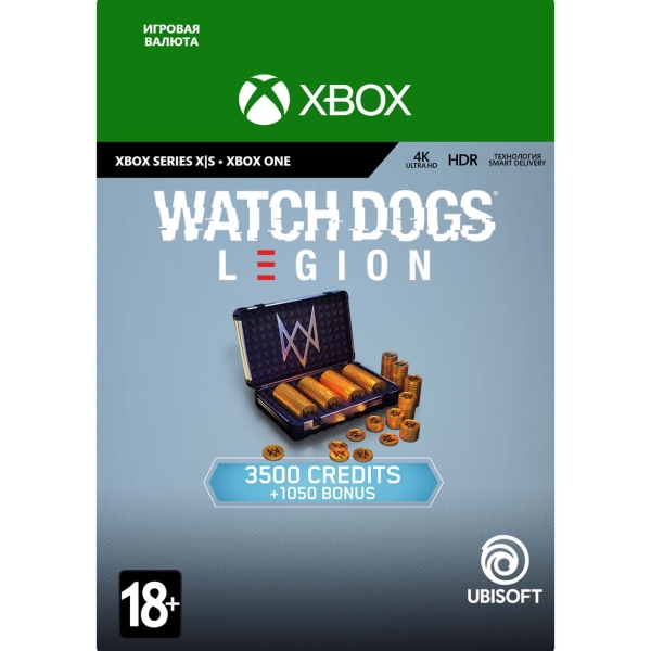 фото Игровая валюта xbox ubisoft watch dogs: legion credits pack (4,550 credits)