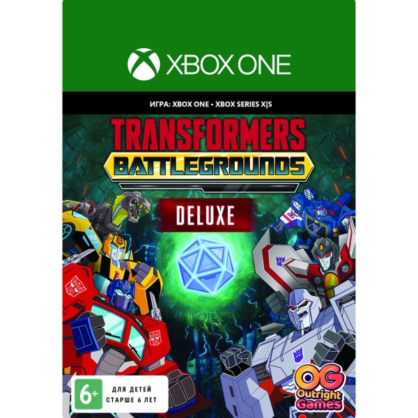 фото Цифровая версия игры xbox outright games transformers:battlegrounds digital deluxe edition