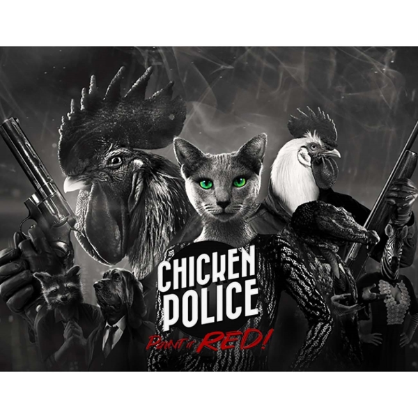 Handy Games Chicken Police - Paint it RED!