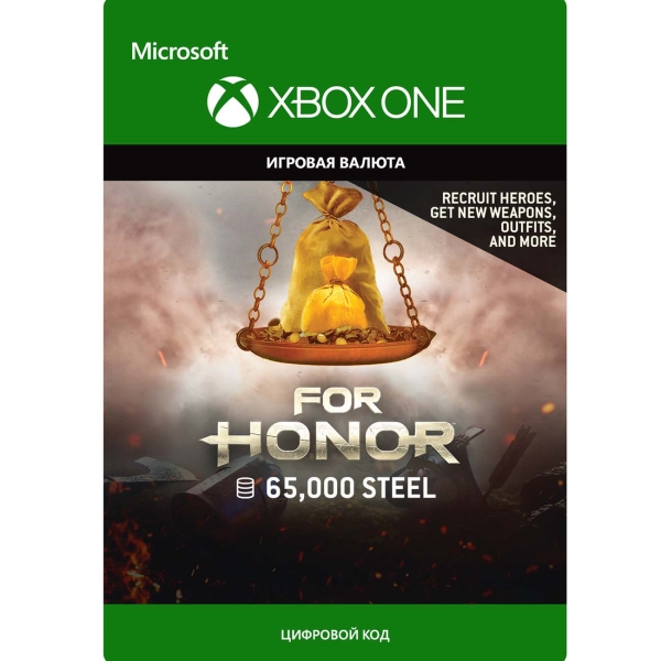 фото Игровая валюта xbox xbox for honor: currency 65000 steel