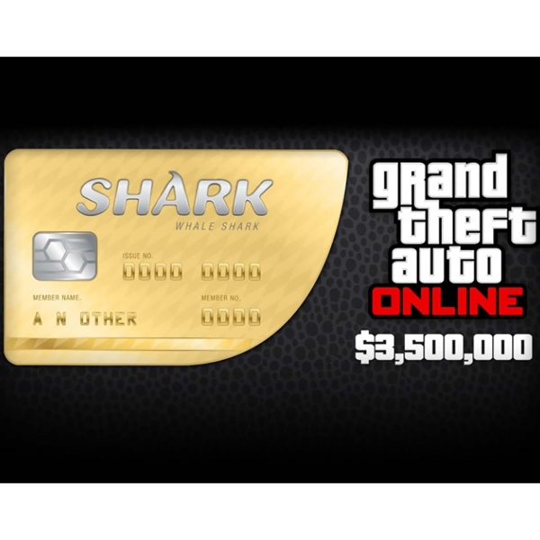 фото Игровая валюта pc 2k grand theft auto online: whale shark cash card