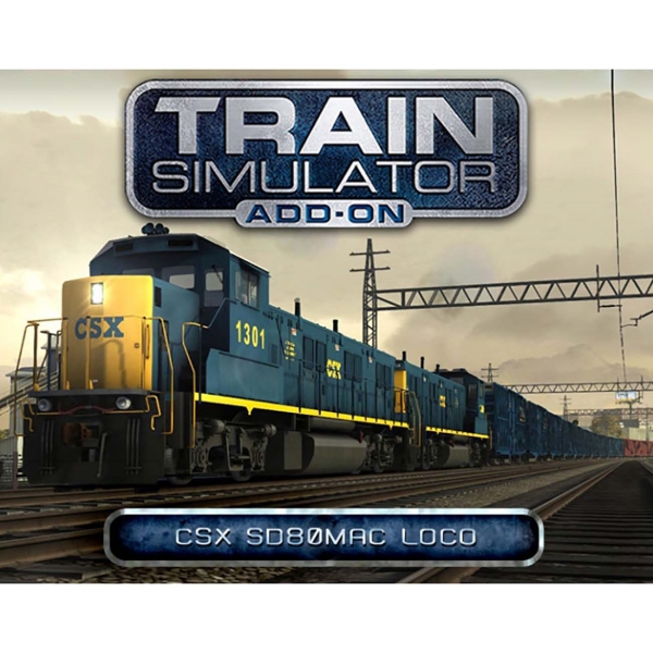 Dovetail Train Simulator: CSX SD80MAC Loco Add-On