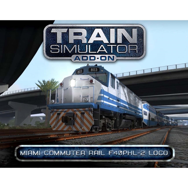 Dovetail Train Simulator: Miami Commuter Rail F40PHL-2