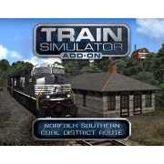 Изображение товара Дополнение для игры PC Dovetail Train Simulator: Norfolk Southern Coal District
