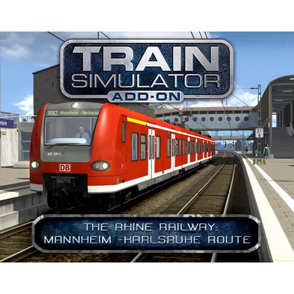 Dovetail Train Simulator: RhineRailway: Mannheim-Karlsruhe