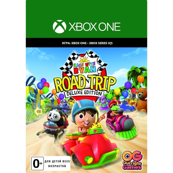 фото Цифровая версия игры xbox outright games race with ryan road trip deluxe edition