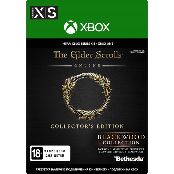 фото Цифровая версия игры xbox bethesda scrolls online collection: blackwood collector's