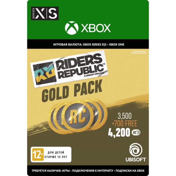 Ubisoft Riders Republic Coins Gold Pack - 4,200 Credits