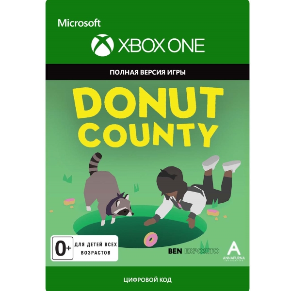 фото Xbox xbox donut county (цифровая версия) (xbox one) xbox donut county (цифровая версия) (xbox one)