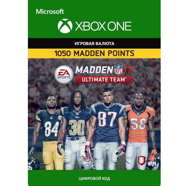 Xbox Xbox Madden NFL 17: MUT 1050 Madden Points Pack (One)