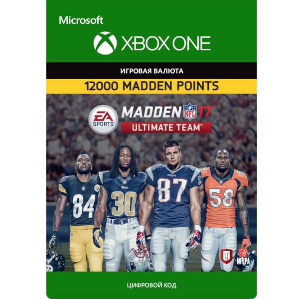Xbox Xbox Madden NFL 17: MUT 12000 Madden Points Pack (One)
