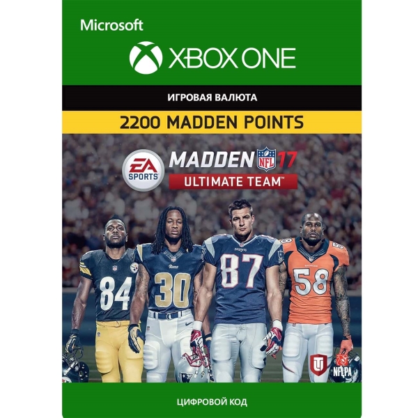 фото Xbox xbox madden nfl 17: mut 2200 madden points pack (one) xbox madden nfl 17: mut 2200 madden points pack (one)