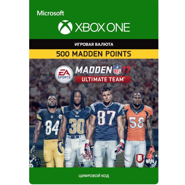 Xbox Xbox Madden NFL 17: MUT 500 Madden Points Pack (One)