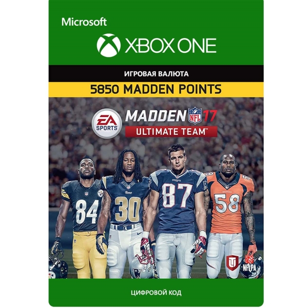 Xbox Xbox Madden NFL 17: MUT 5850 Madden Points Pack (One)