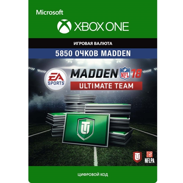 фото Xbox xbox madden nfl 18: mut 5850 madden points pack (one) xbox madden nfl 18: mut 5850 madden points pack (one)