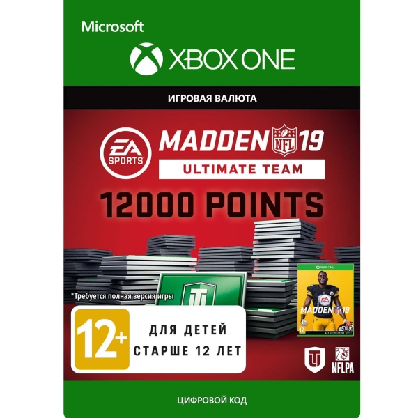 Xbox Xbox Madden NFL 19: MUT 12000 Madden Points Pack (One)