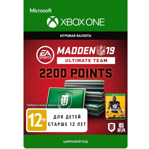 Xbox Xbox Madden NFL 19: MUT 2200 Madden Points Pack (One)