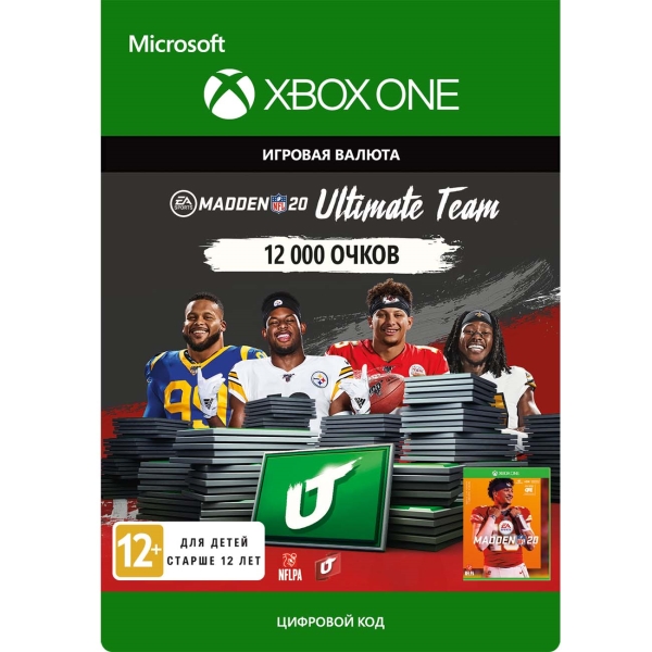 Xbox Xbox Madden NFL 20: MUT 12000 Madden Points Pack (One)