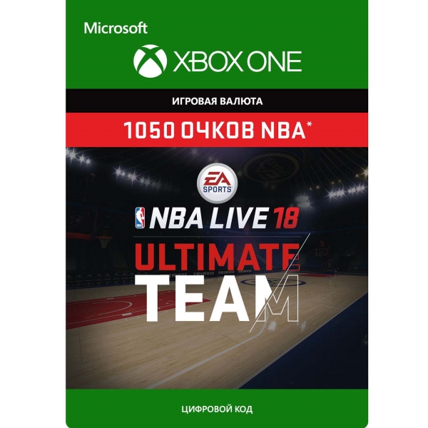 Xbox Xbox NBA LIVE 18: NBA UT 1050 Points Pack (Xbox One)