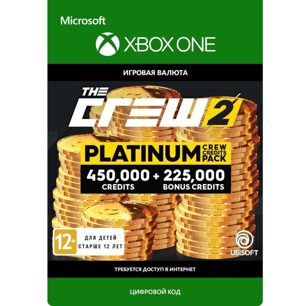 Xbox Xbox The Crew 2: Platinum Crew Credits Pack (Xbox One)