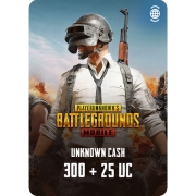 Изображение товара Игровая валюта PC PUBG Mobile 300 + 25 UC