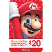 Изображение товара Карта оплаты Nintendo eShop 20 USD USA