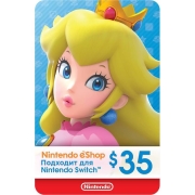 Изображение товара Карта оплаты Nintendo eShop 35 USD USA