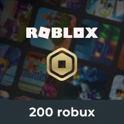 Изображение товара Игровая валюта PC Roblox Пополнение: 200 robux