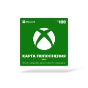 Изображение товара Игровая валюта Microsoft Карта оплаты Xbox 100 USD (USA)