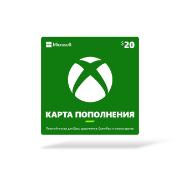 Изображение товара Игровая валюта Microsoft Карта оплаты Xbox 20 USD (USA)