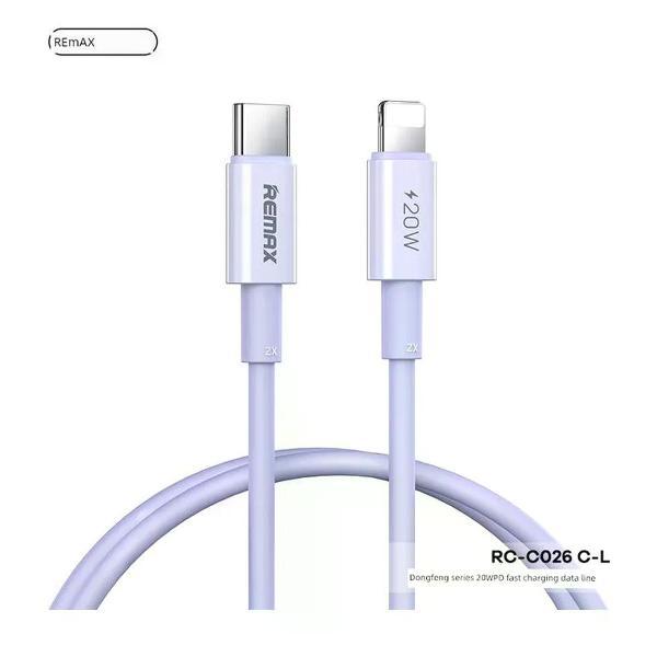 Изображение товара Кабель для смартфона Remax USB-C to Lightning 1м быстрая зарядка